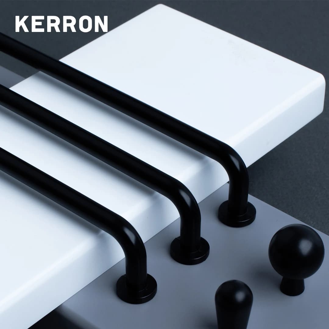 Ручка скоба KERRON Черный матовый 192 мм S-2380-192 BL