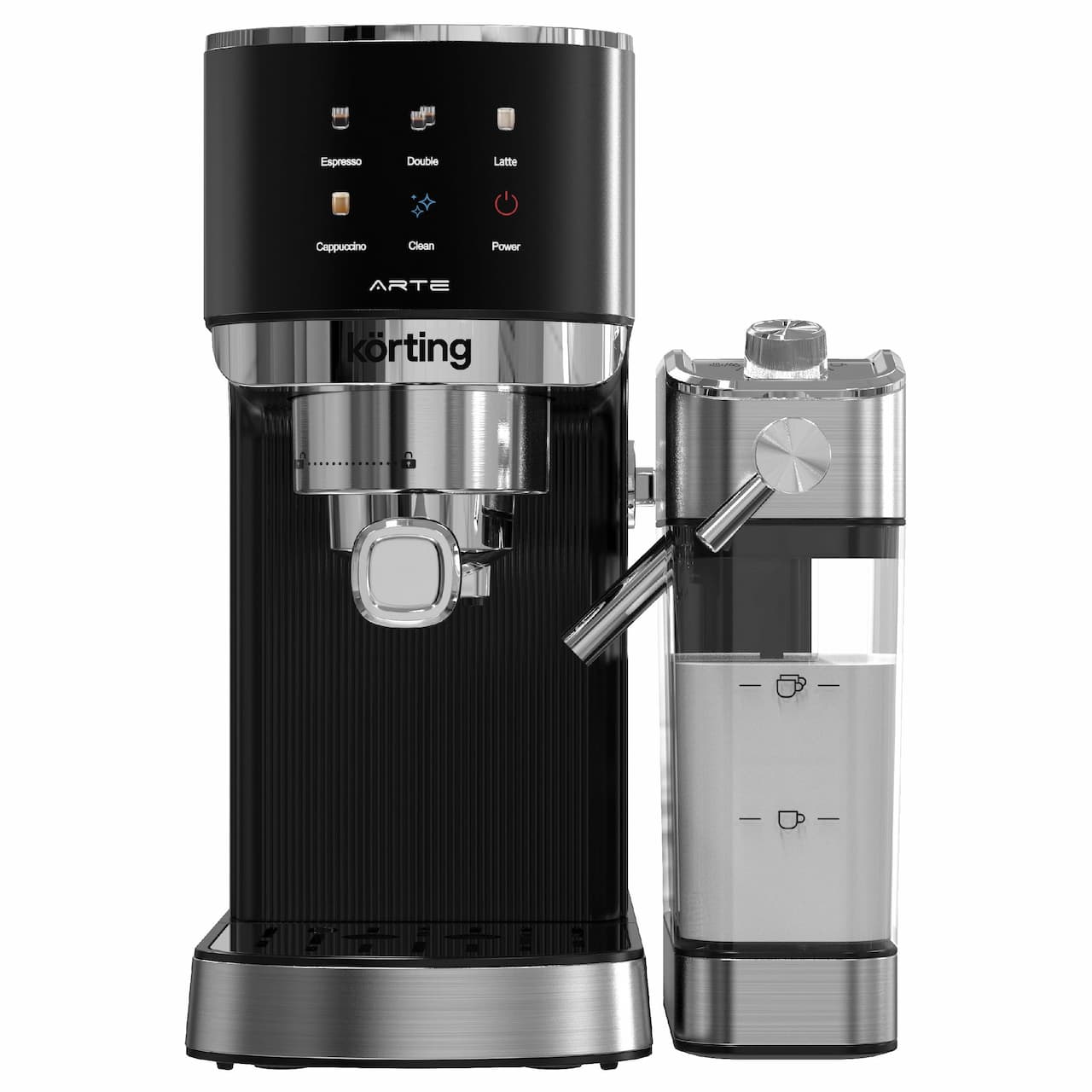 Кофеварка эспрессо KORTING Нержавеющая сталь KCM 1005 T Arte