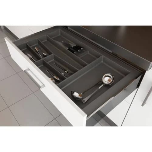 Лоток для столовых приборов 490х840 мм VOLPATO Графит 32-76-NN90-GP