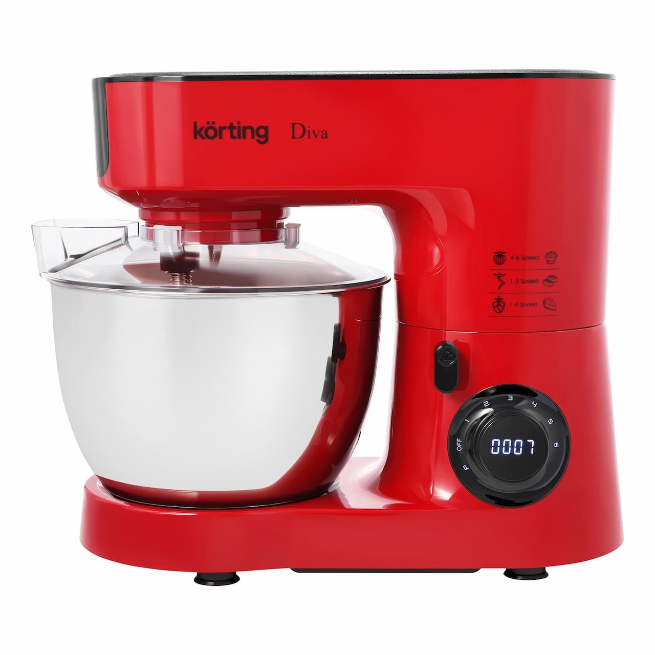 Планетарный миксер KORTING Красный KKM 0103 Diva