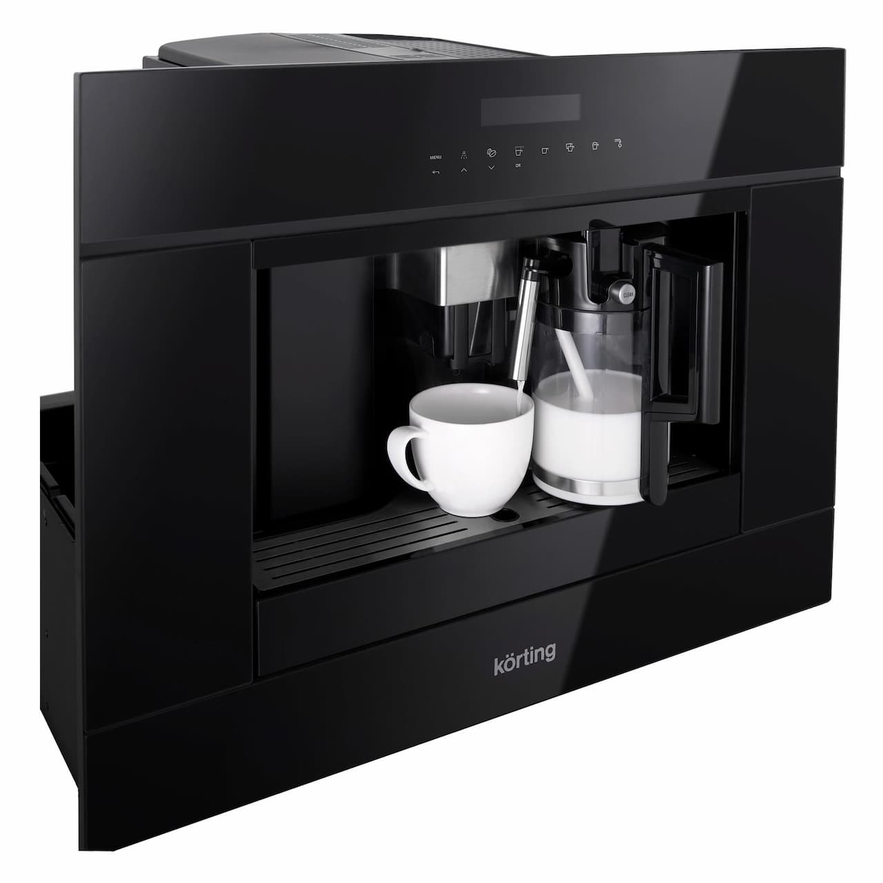 Кофемашина встраиваемая KORTING Черный KCM 9200 BG