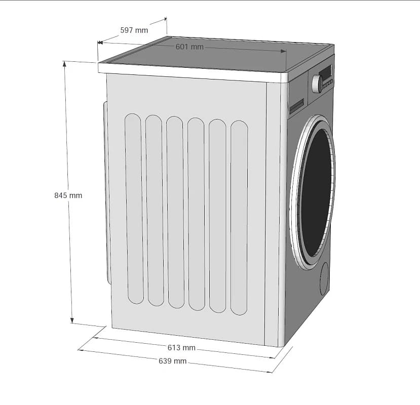 Сушильная машина KORTING Белый KD 60L97