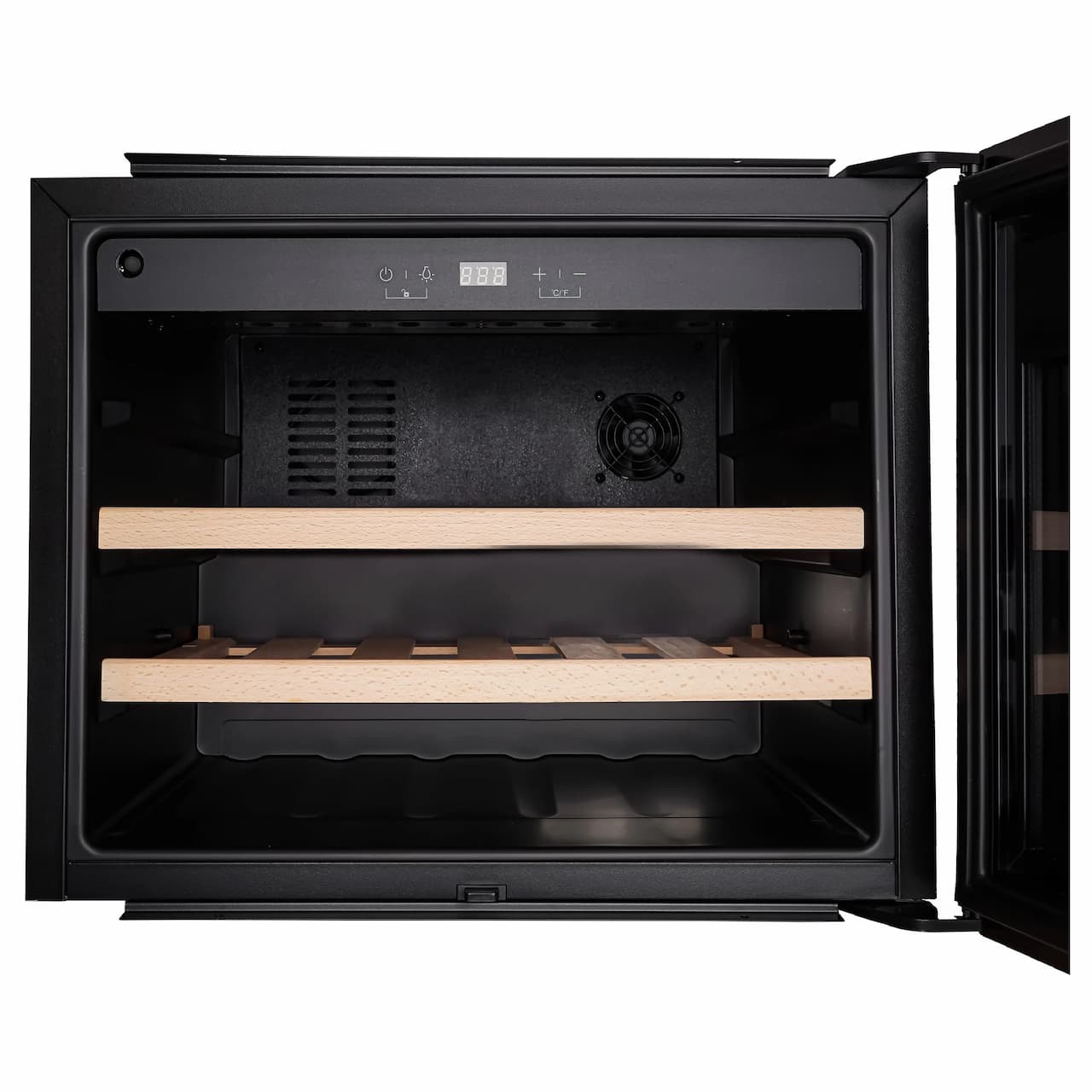 Винный шкаф KORTING Черное стекло KFW 501 SL GN