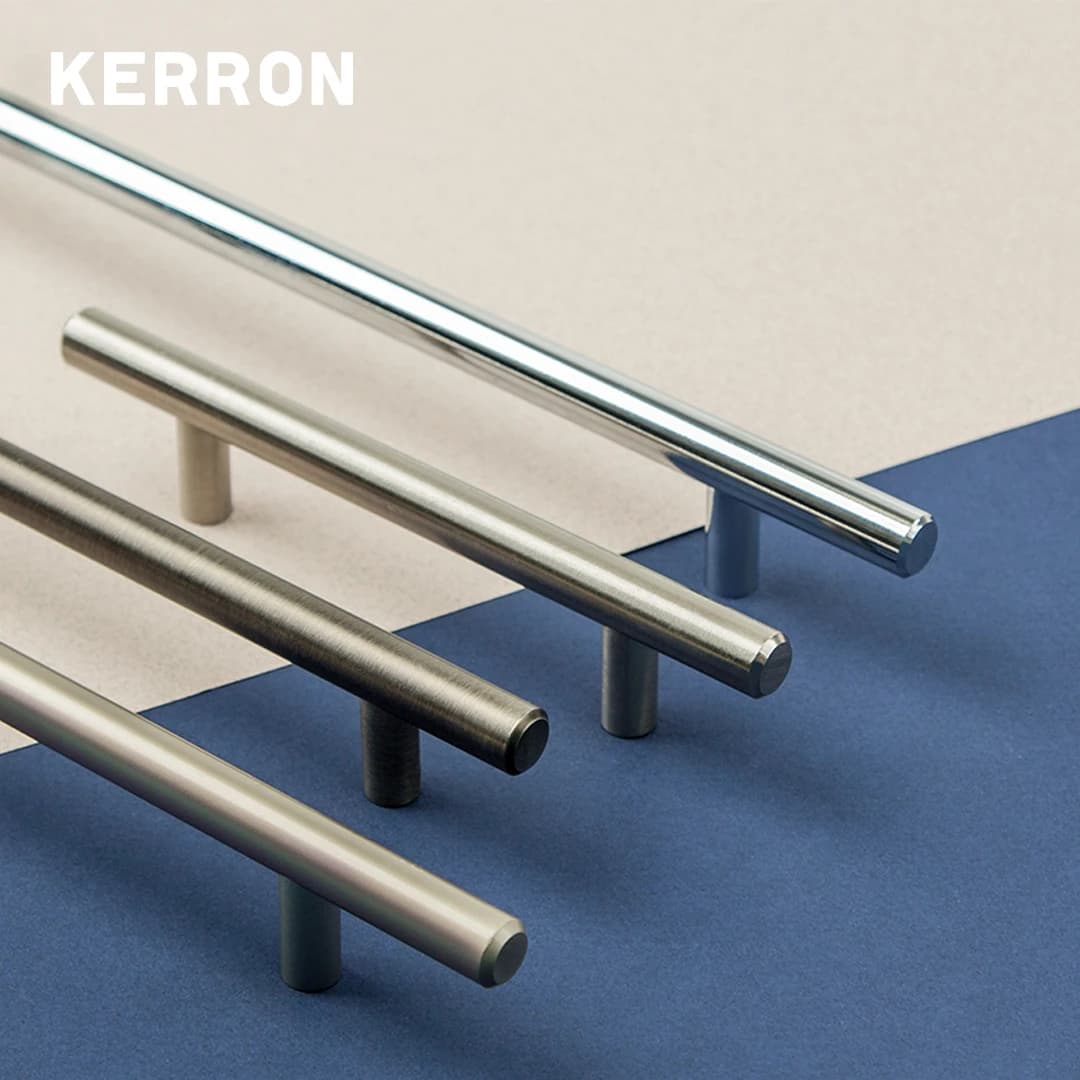 Ручка рейлинг KERRON Черный хром 160 мм R-3020-160 BN