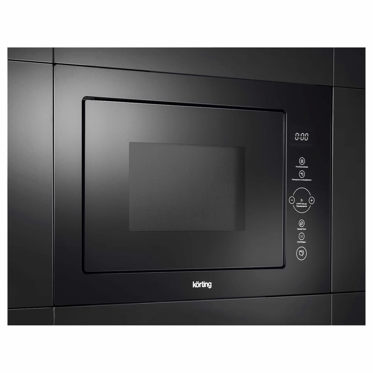 Микроволновая печь KORTING Черное стекло KMI 825 TGN (УЦЕНКА)