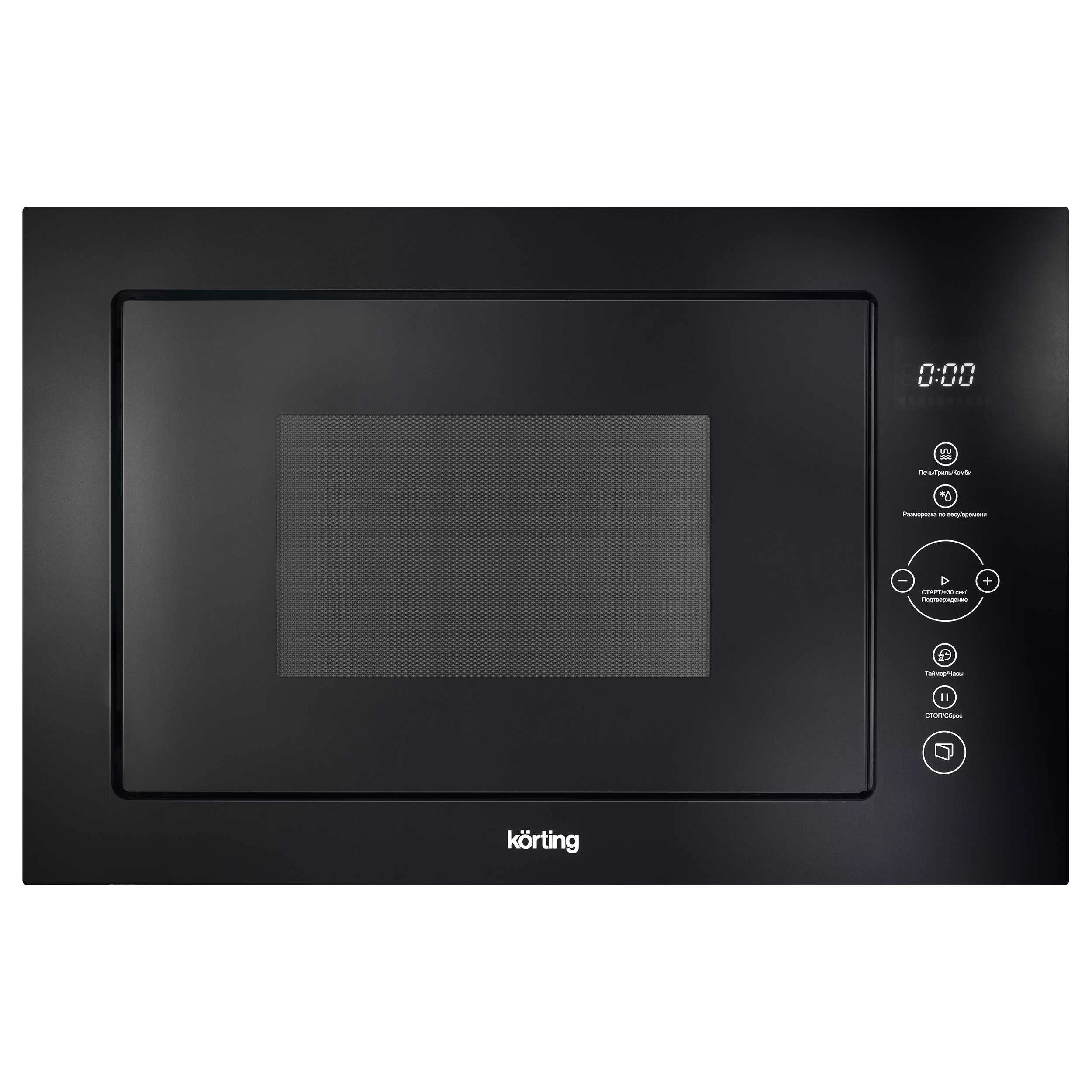 Микроволновая печь KORTING Черное стекло KMI 825 TGN