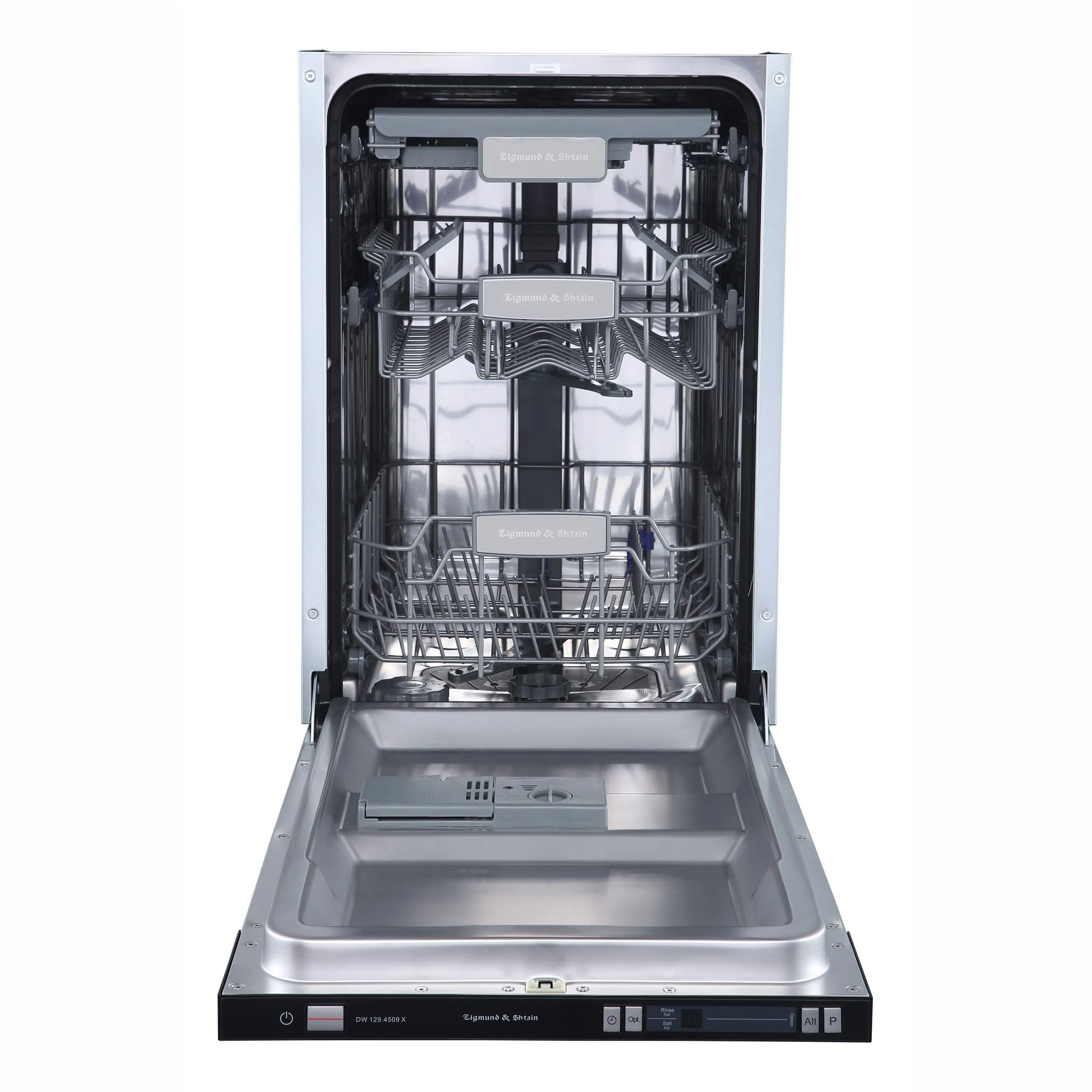 Посудомоечная машина ZIGMUND SHTAIN Нержавеющая сталь DW 129.4509 X