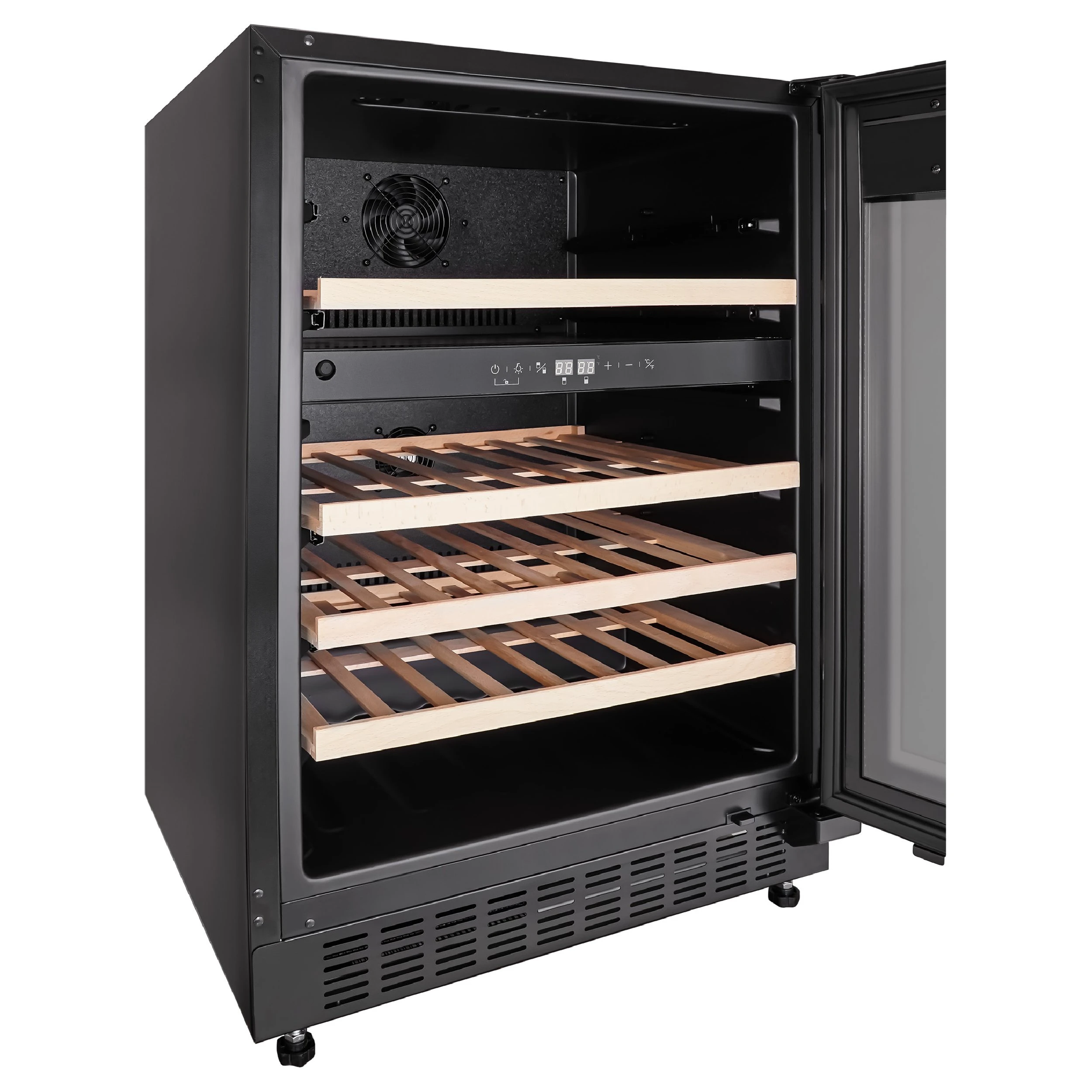 Винный шкаф KORTING Черный KFW 803 DB GN