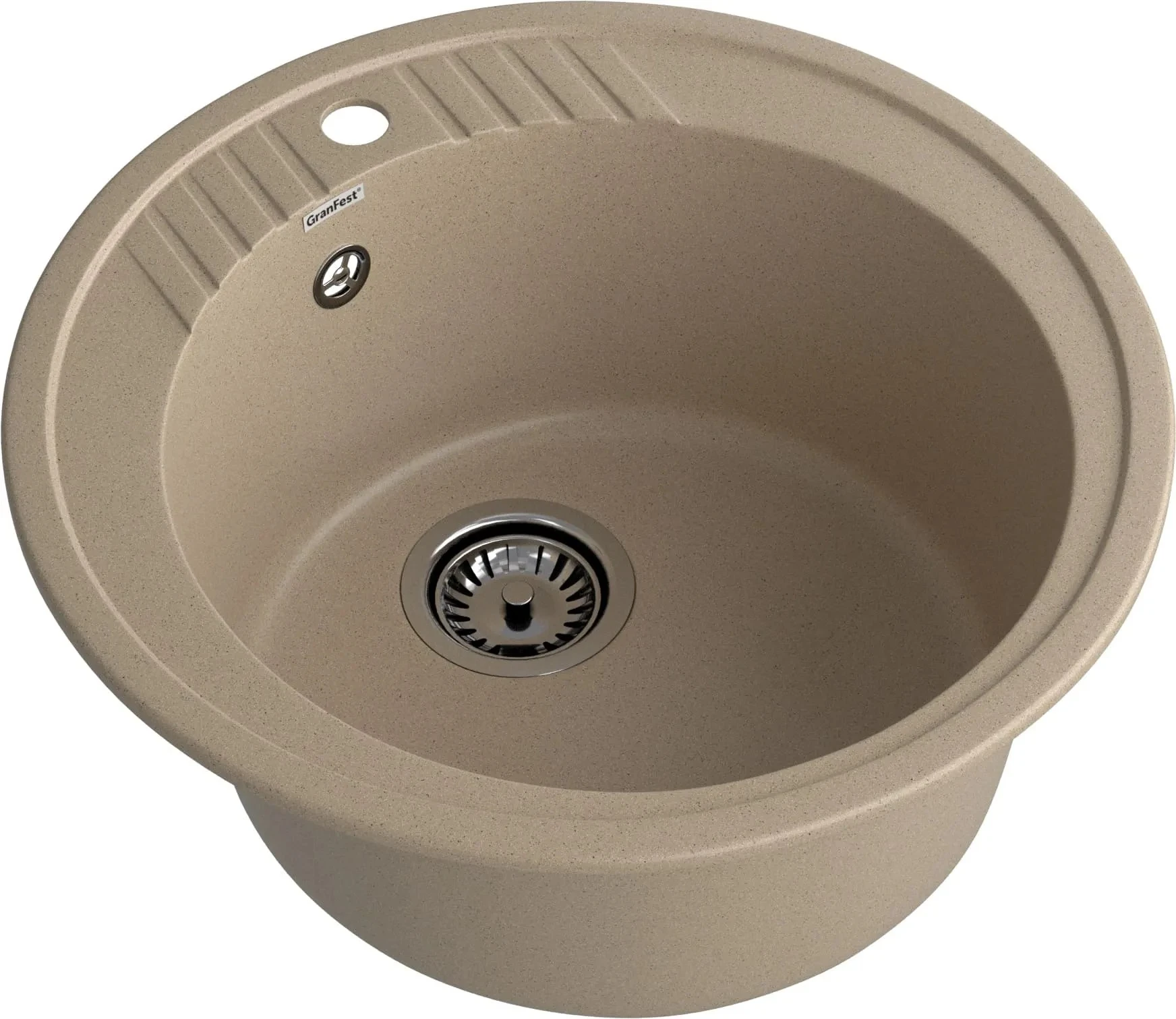 Мойка GRANFEST Песочный Rondo R-520