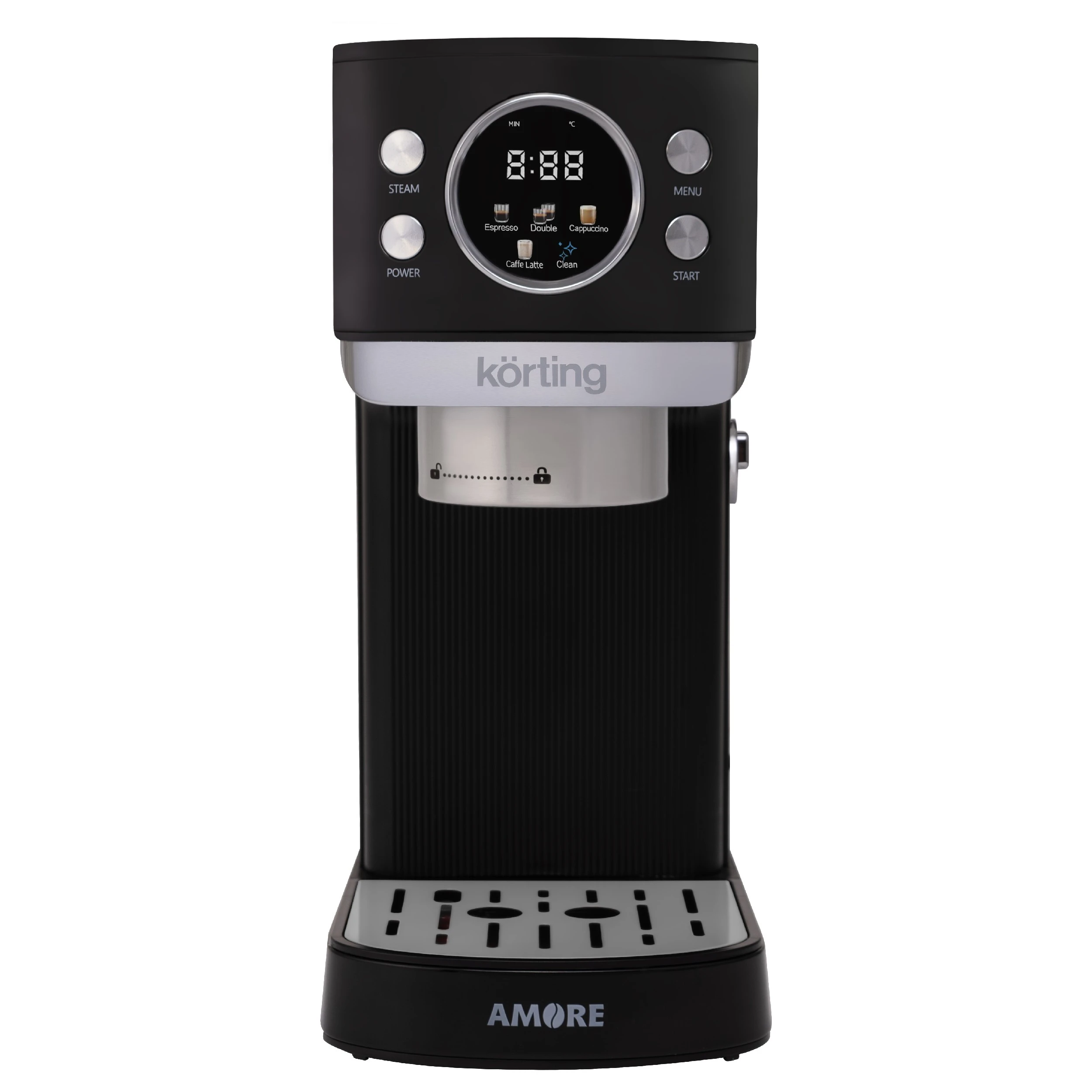 Кофеварка эспрессо KORTING Черный KCM 1007 T Amore