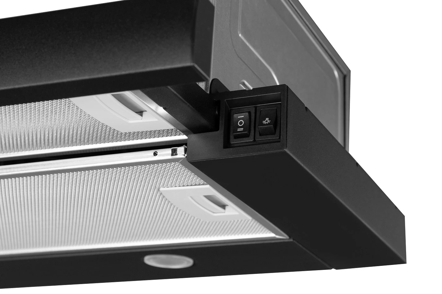 Вытяжка кухонная KONIGIN Черный 650 м3/ч Pixel Out Black