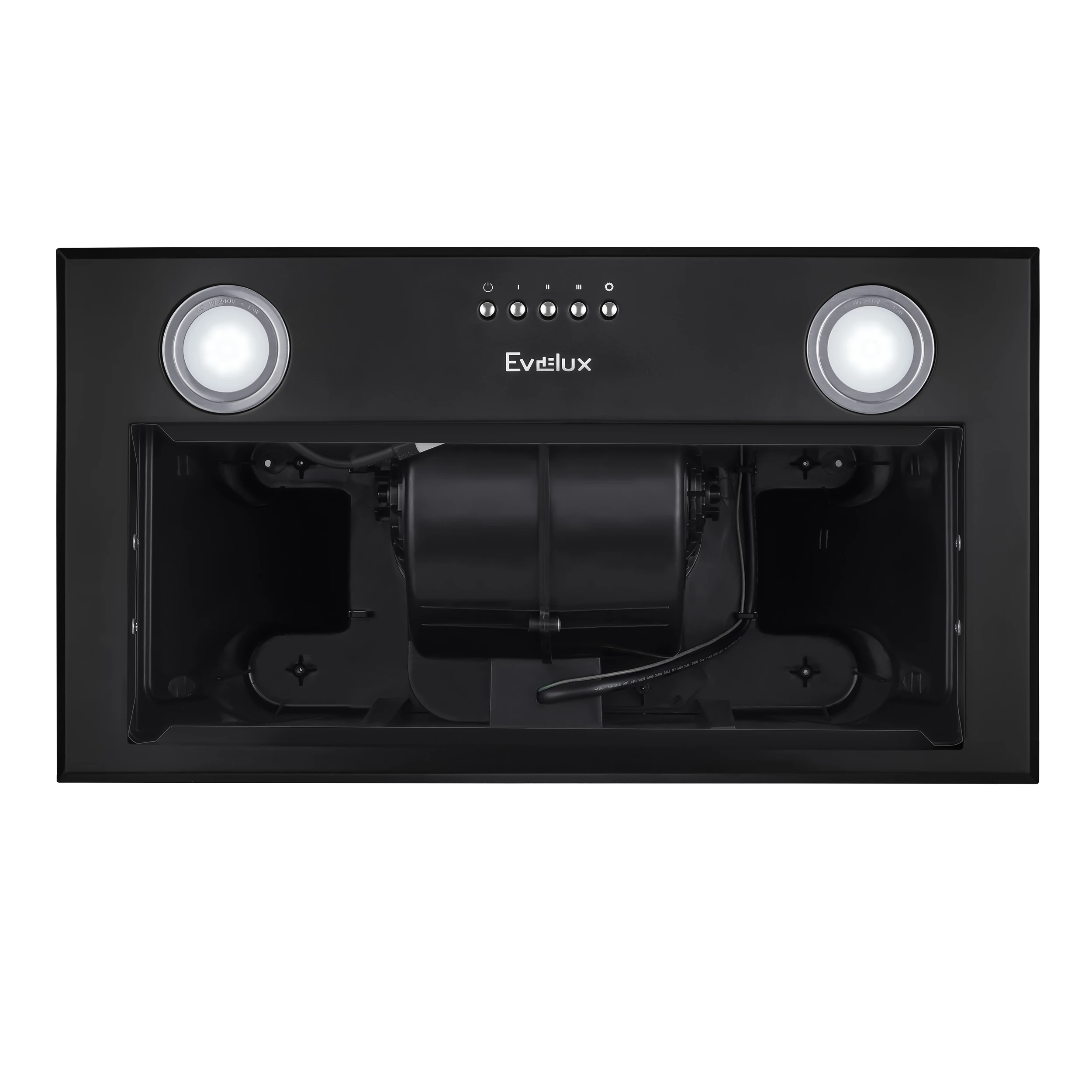 Вытяжка кухонная EVELUX Черный 750 м3/ч Margit 60 B