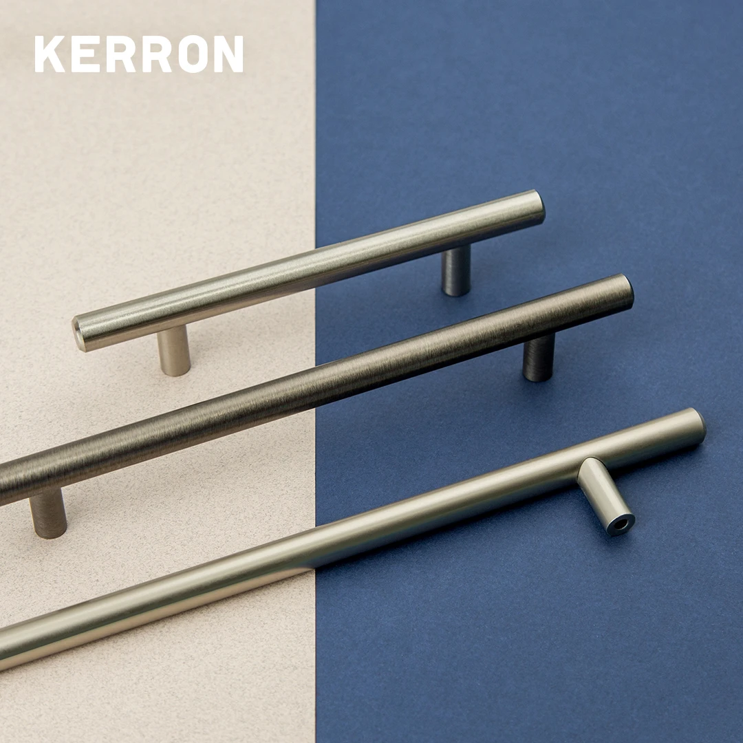 Ручка рейлинг KERRON Черный хром 160 мм R-3020-160 BN