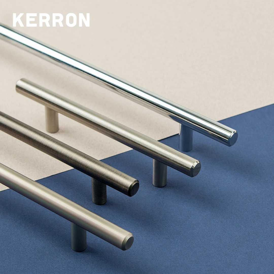 Ручка рейлинг KERRON Черный хром 160 мм R-3020-160 BN