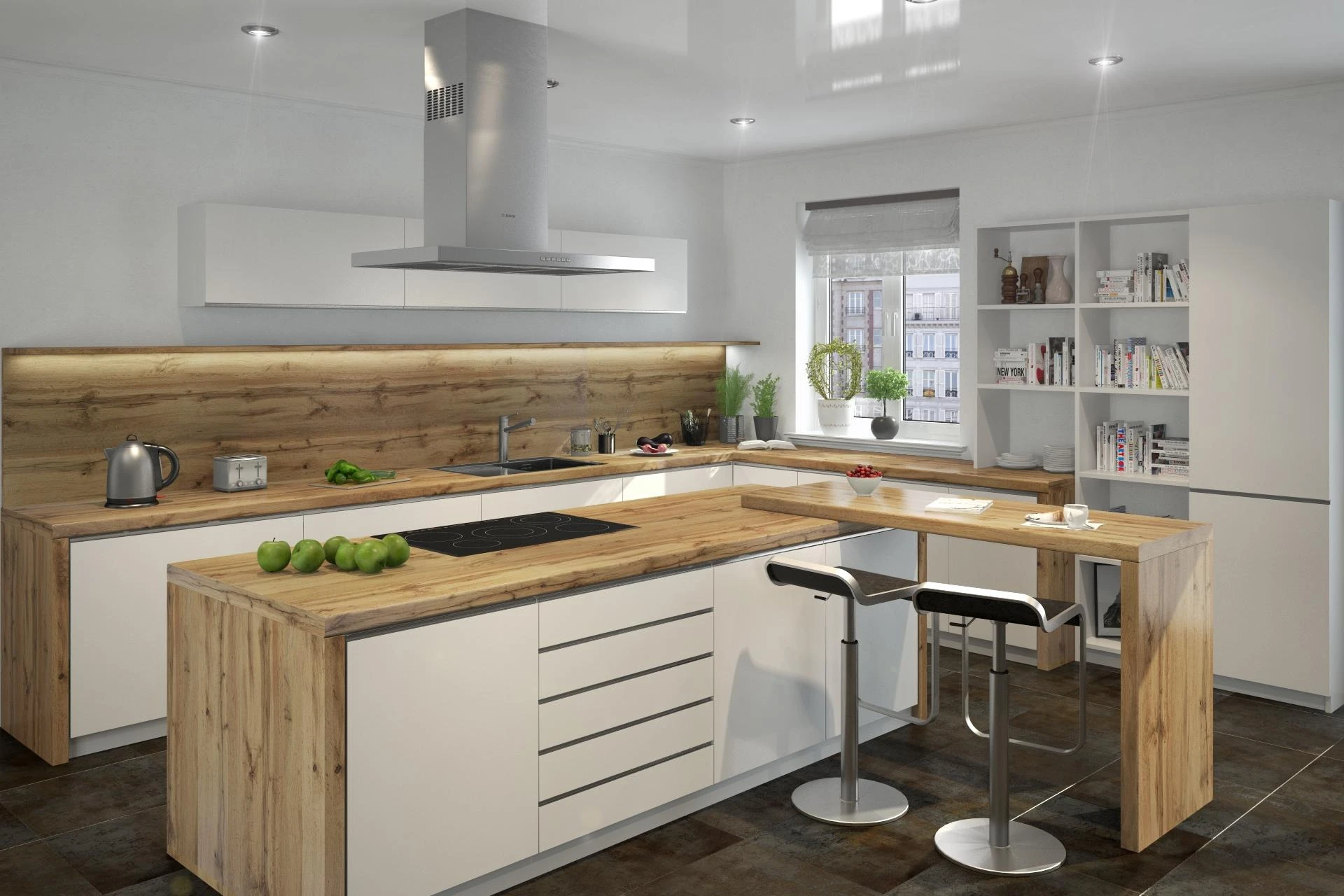 Столешница 26 мм КЕДР Дуб Вотан 1500х600х26*1U 7052/FL