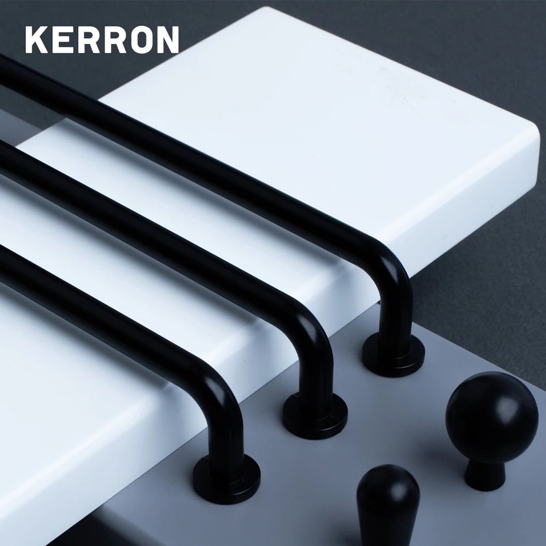 Ручка скоба KERRON Черный матовый 128 мм S-2380-128 BL